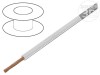 Cablu FLY 1x1,5mm2 PVC alb 60V 100m &Oslash;2,7-3mm