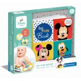 Cumpara ieftin Clementoni - Carticica Disney pentru baita care ajuta la dezvoltarea simturilor