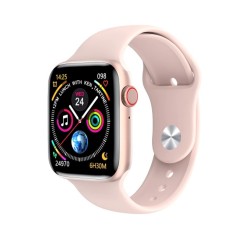 Ceas smartwatch W37 seria 7 compatibil Android si IOS, roz W37 BMG foto