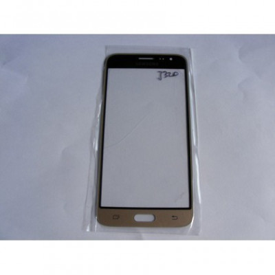 Carcasa (Sticla) Geam Samsung J320 Galaxy J3 2016 Gold Orig Chin foto