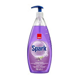 Detergent vase cu pompita Sano Spark Lavanda, 700 ml