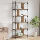 vidaXL Bibliotecă stejar artizanal 76 x 32 x 192 cm Lemn compozit 882170