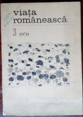 VIATA ROMANEASCA,3/1970: Nichita Stanescu/Samuel Beckett/Suchianu:Reconstituirea foto