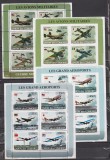 UNION DES COMORES 2008 AVIATIE MI: 1931-1942 DANT +NED. MNH 3 SCAN, Nestampilat