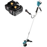 Makita DUR368AZ + 2 x BL1830B - Motocoasa 350 mm cap cu fir + Set 2 acumulatori Li-Ion 18 V 3 Ah
