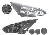 Far FORD FOCUS III, 10.2014-08.2018, DEPO, fata, partea dreapta, tip bec H1+H7+PY21W+W5W; electric; negru; cu motor;