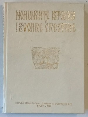 MONUMENTE ISTORICE SI IZVOARE CRESTINE , 1987 foto