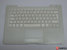 Palmrest + touchpad cu tastatura Apple MacBook White A1181 13 inch 613-6408 fara panglica foto