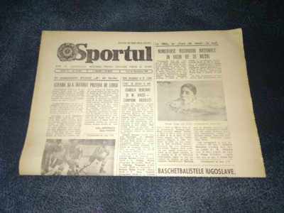 ZIARUL SPORTUL 24 DECEMBRIE 1984 INTERVIU HAGI foto
