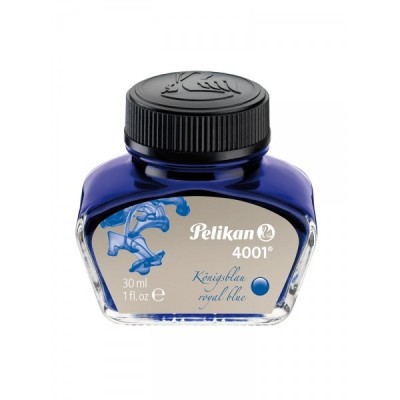 Cerneala Pelikan 4001, in calimara, 30 ml, albastru royal foto