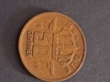 50 cenyimes 1958 belgique
