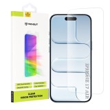 Folie sticla iPhone 17 Air Asteroid GSM Clear Vision Glass, transparenta