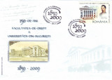 2009 Romania, FDC 150 ani Facultatea de Drept Bucuresti LP 1851, plic prima zi, Romania de la 1950, Istorie