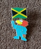 Insigna fotbal - JAMAICA la Campionatul Mondial de Fotbal FRANTA 1998