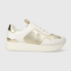 MICHAEL Michael Kors sneakers Raina culoarea auriu, 43R4RNFSAM