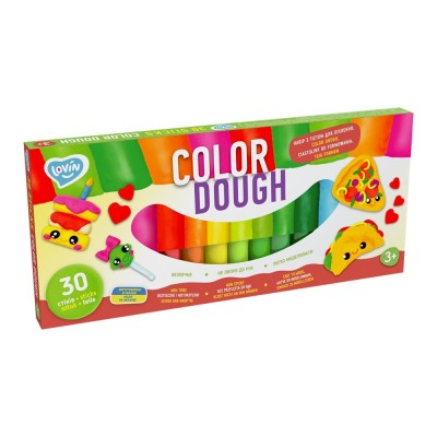 Set plastilina Lovin 30 pcs 15gr - Color Dough foto