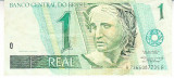M1 - Bancnota foarte veche - Brazilia - 1 real