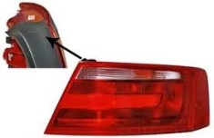 Stop spate lampa Audi A5/S5 (B8), 10.2011- Sportback, omologare ECE, spate, cu suport bec, exterior, 8T8945096E, Dreapta