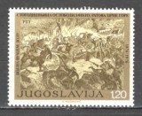Iugoslavia.1976 100 ani razboiul de eliberare in Muntenegru-Pictura SI.250