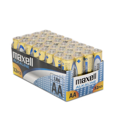 Baterii Maxell Alcaline AA &amp;ndash; LR06 - 32 / Pachet foto