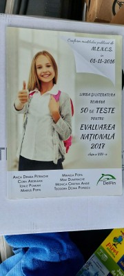 LIMBA SI LITERATURA ROMANA 50 DE TESTE PENTRU EVALUAREA NATIONALA CLASA A VIII A foto