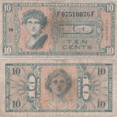 1958 , 10 cents ( P-M37 ) - Statele Unite ale Americii