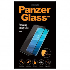Folie Sticla Panzer pentru Samsung Galaxy S10e Negru foto