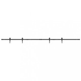 Cumpara ieftin Set usi glisante pentru dulap 244 cm otel carbon