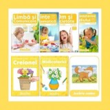 Pachet educational 4-5 ani (Set domenii + Carte de colorat + Creionel+Cadou)