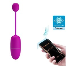 Ou Vibrator Nymph, 12 Moduri Vibratii, Bluetooth Control Free App, Silicon, Mov