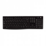 Tastatura Logitech K270 , Multimedia , Fara Fir , USB Logitech Unifying receiver . Negru