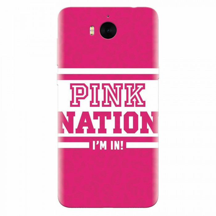 Husa silicon pentru Huawei Y6 2017, Pink Nation