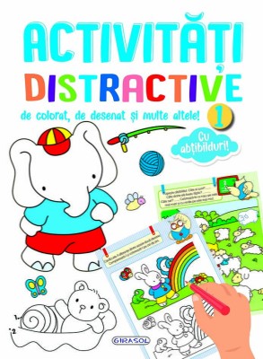 Activitati distractive de colorat, de desenat 1 foto