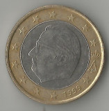 Belgia, 1 euro de circulatie, 1999, circ., Europa