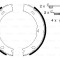 BOSCH 0 986 487 720 Set saboti frana, frana de mana