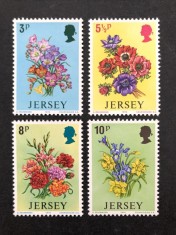 Jersey 1974 - Flori de primăvara, serie neuzata