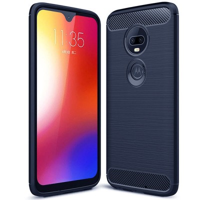 Husa MOTOROLA Moto G7 \ G7 Plus - Carbon (Bleumarin) FORCELL foto