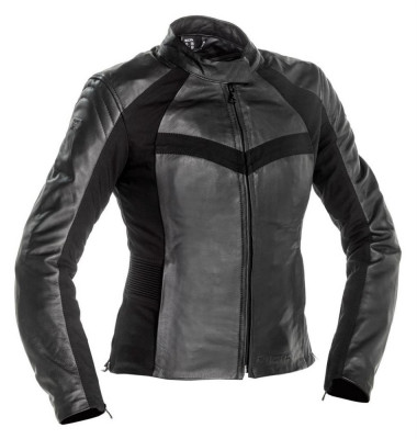 Geaca Piele Moto Dama Richa Catwalk Jacket, Negru, Marime 44 foto