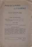 Preocupari literare - Nr. 5 Anul III (1938)