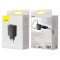 Incarcator Baseus 2 x USB-A + Type-C, PD QC3.0, 3A, 30W, CCXJ-E01, Negru