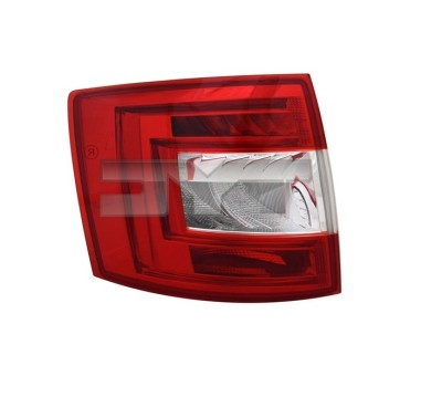 Lampa spate SKODA OCTAVIA III (5E), 01.2013-05.2017, partea stanga, TYC, H21W; fara suport bec, Model COMBI, Estate, foto