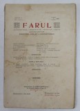 FARUL , REVISTA DE LITERATURA - SOCIOLOGIE - STIINTA - ARTA , ANUL 1 , NR. 4-5 , IUNIE - IULIE , 1915