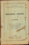 HST C1698 La philosophie affective 1912 Bourdeau