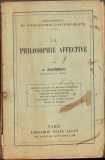 HST C1698 La philosophie affective 1912 Bourdeau