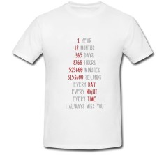Tricou &amp;quot; Imi lipsesti intotdeauna! &amp;quot; foto