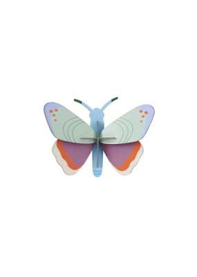 Studio ROOF Ornament, Bastel-Set, 3D Wandobjekt - Gepunkteter Schmetterling foto