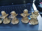6 statuete ingeras din alama