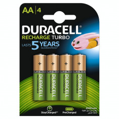 Acumulator Duracell AAK4 2500mAh StayCharged 4 bucati Verde foto