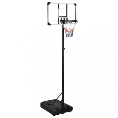 vidaXL Suport coș de baschet, transparent, 235-305 cm, policarbonat 93654 foto
