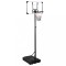 vidaXL Suport coș de baschet, transparent, 235-305 cm, policarbonat 93654